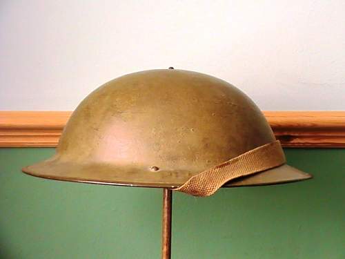 Need a little help with a british helmet