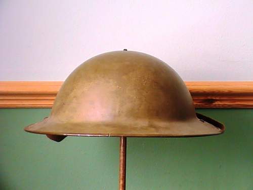 Need a little help with a british helmet