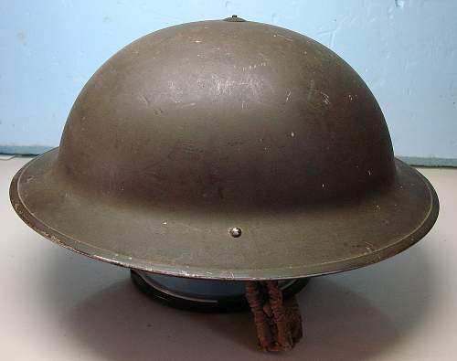 My small WWII helmet collection.