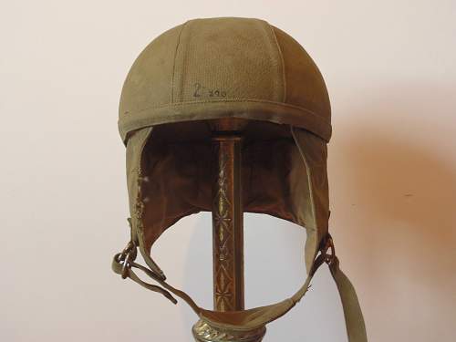 Ww2 french paratrooper cloth helmet?
