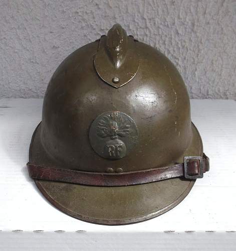 French Adrian Helmet modele 26