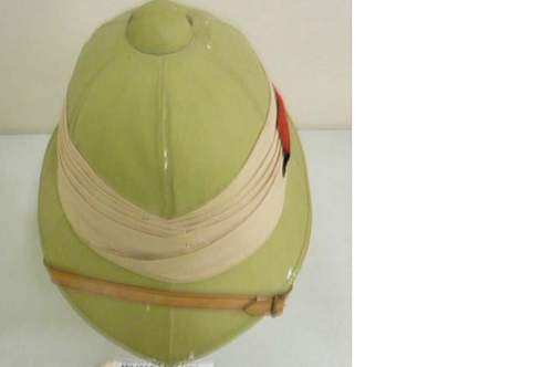 British Pith/Wolseley Helmet, Help needed to ID