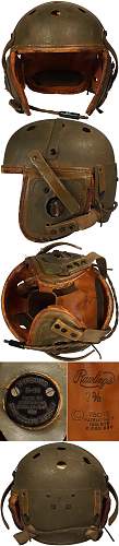 Tankers Helmet  with only a &quot;7&quot; marked - Original?