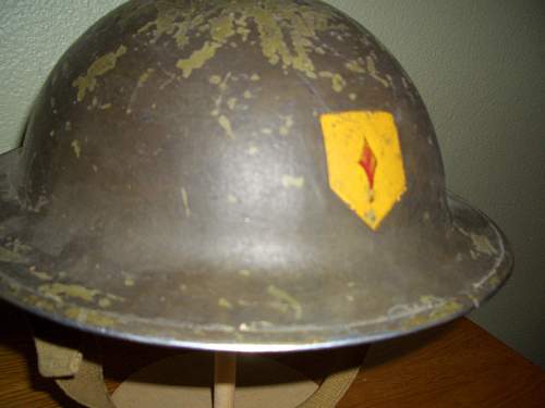 &quot;R&quot; MKII Helmet 1941 dated.