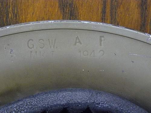 1942 Dated G.S.W.Mk II