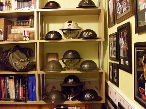 JERRY'S &quot;tip off&quot;  MKII G.P.O Helmet.