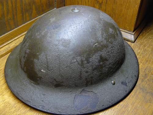 Canadian MkI (Transitional) Helmet.