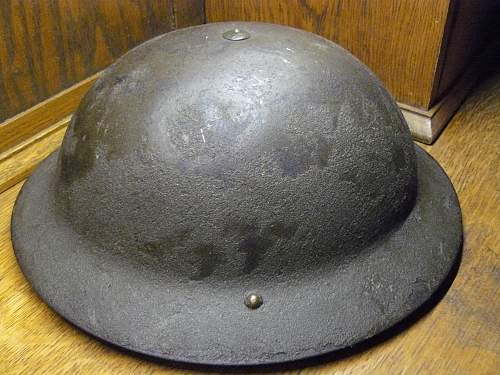 Canadian MkI (Transitional) Helmet.