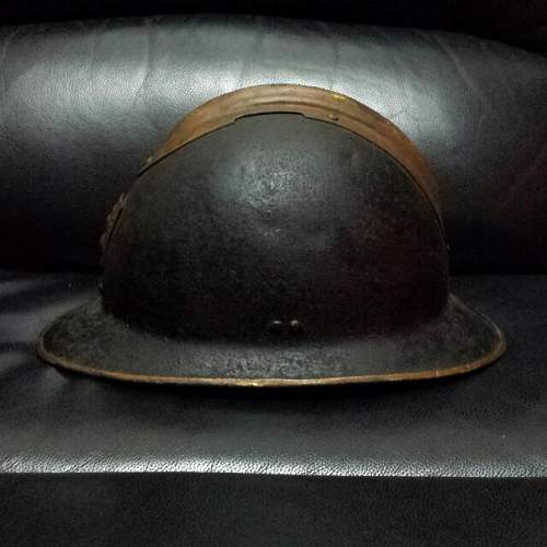 WWII French Defence Passive Army Helmet