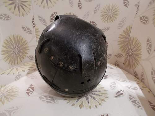 Anyone have an idea what this british fibre helmet is?   Civil Defence?  Miner?