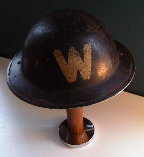 British Wardens Helmet