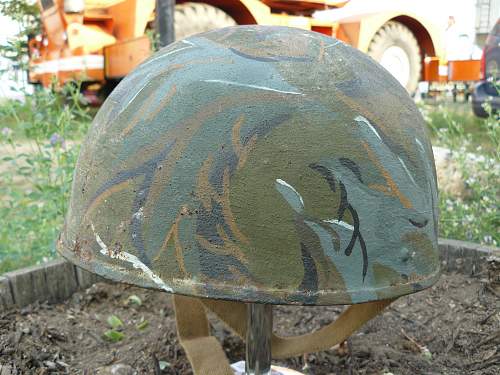 WW2 British &amp; Canadian Helmets, Crash, &amp; Helmets, Steel, Royal Armoured Corps.