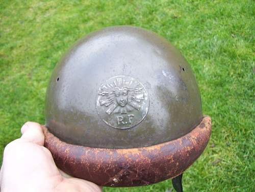 French helmets model 1935