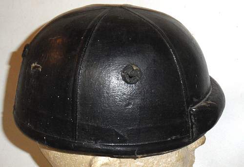 WW2 British &amp; Canadian Helmets, Crash, &amp; Helmets, Steel, Royal Armoured Corps.