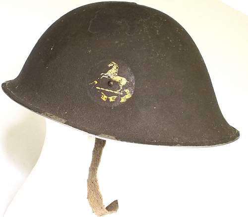 British MkIII Turtle pattern helmet