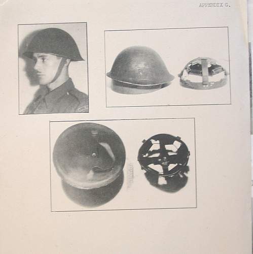 British MkIII Turtle pattern helmet