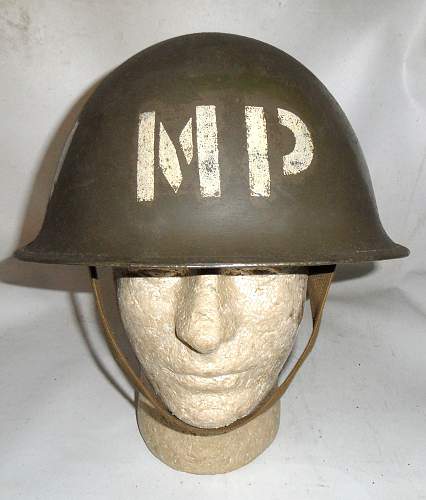 British MkIII Turtle pattern helmet