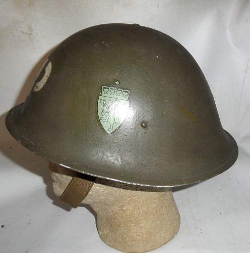 British MkIII Turtle pattern helmet