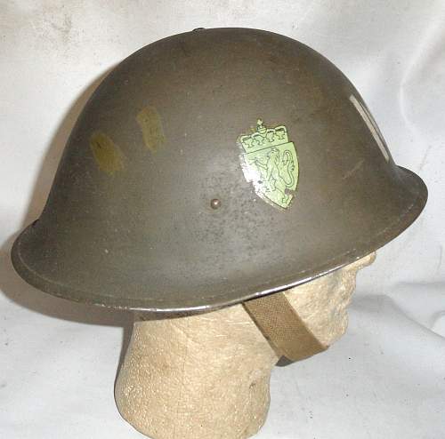 British MkIII Turtle pattern helmet