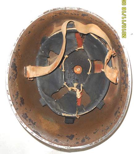 British MkIII Turtle pattern helmet