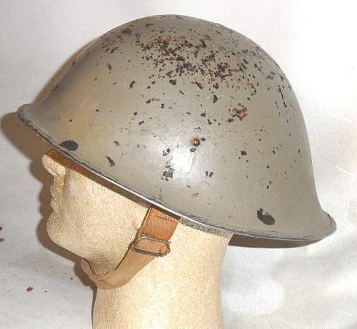 British MkIII Turtle pattern helmet