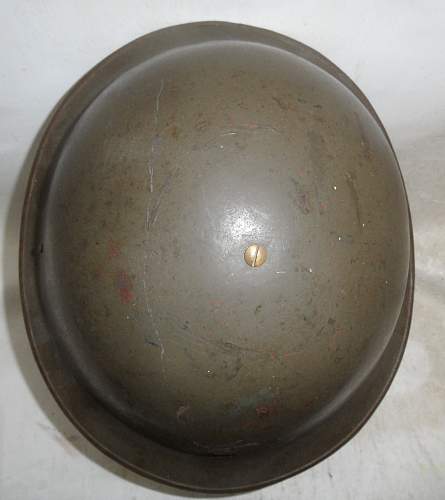 British MkIII Turtle pattern helmet