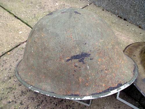 British MkIII Turtle pattern helmet