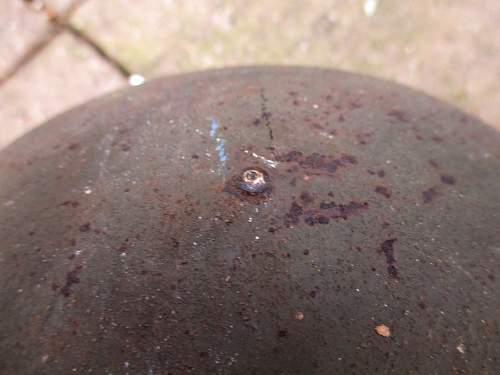 British MkIII Turtle pattern helmet