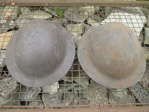 2x WW1 Shells with Post War Liners