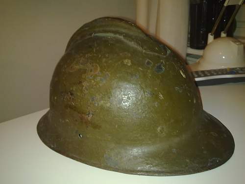 My french WW 1 helmet