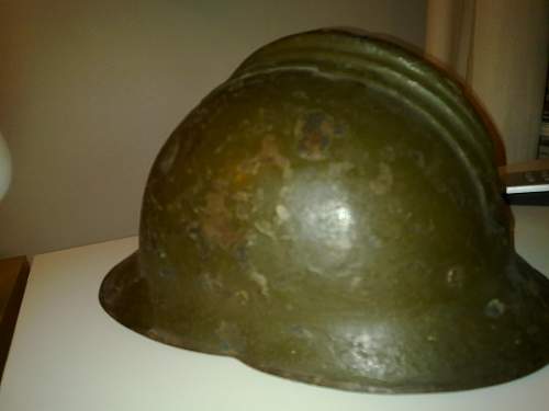 My french WW 1 helmet