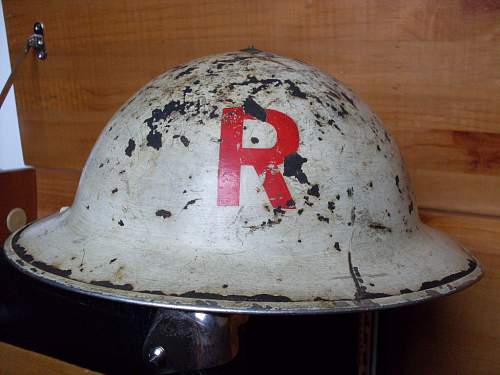 MKII RED &quot;R&quot; HEAD RESCUE helmet