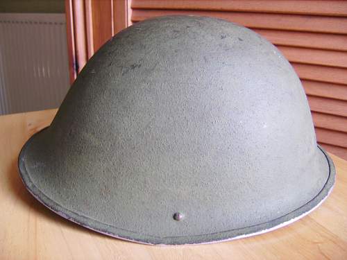 British MkIII Turtle pattern helmet