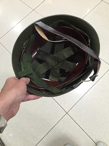 Is this a WW2 M1 helmet or M1 helmet from vietnam war?