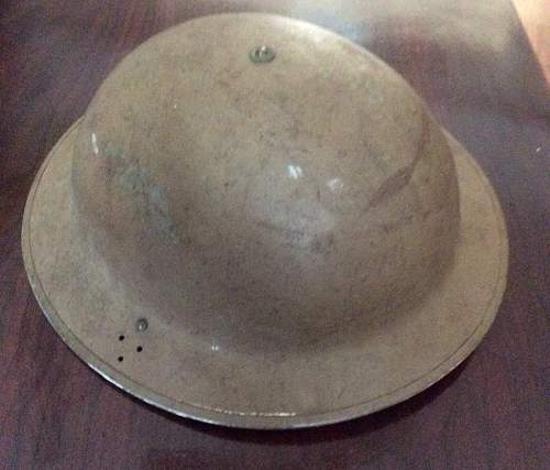 British Mark 2C helmet (home guard?)