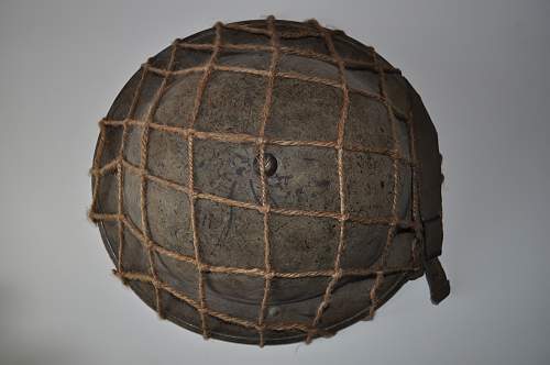 British Mk2 khaki/sand with rope net (1939)