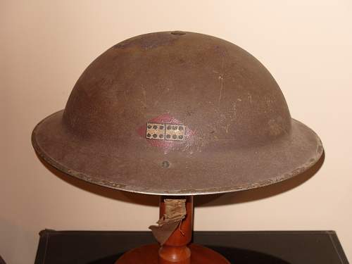 12th ANTI-AIRCRAFT DIV' HELMET