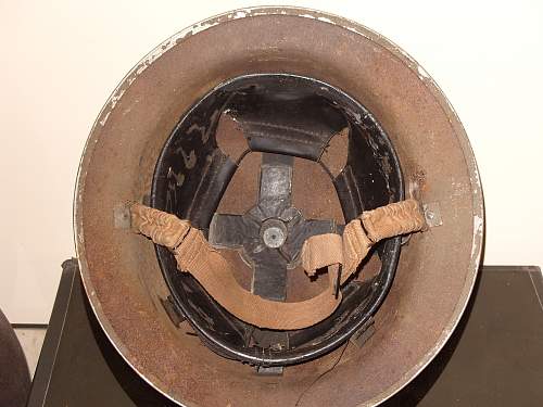 12th ANTI-AIRCRAFT DIV' HELMET