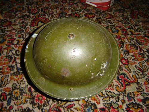 Question: about british helmet