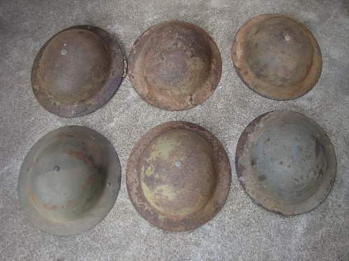6 Aussie Helmets Found in Barn