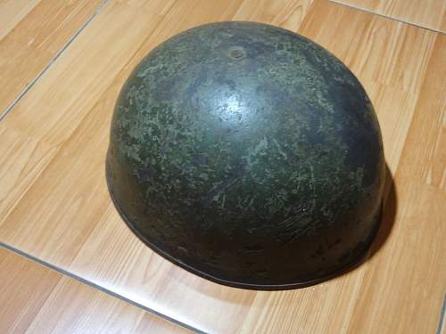 Need help to identify helmet, probably derivative from British paratrooper helmet
