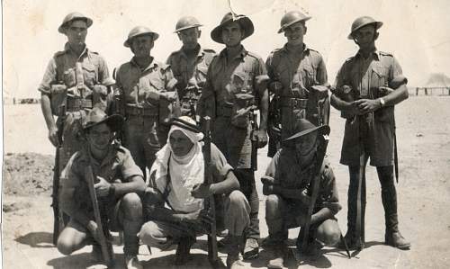 Original Rat Of Tobruk Holed Aussie English Helmet. 2/48TH Battalion