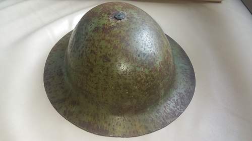 MK1 Rimless Helmet With 1940 MK2 Liner