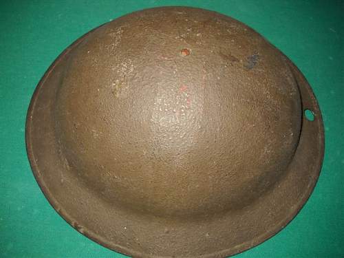 M1917 test Doughboy Helmet