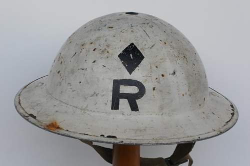 British MkII helmet...Afrika?