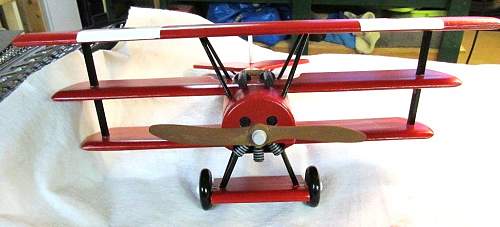 A Fokker DR 1 I am building