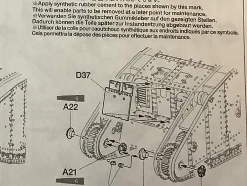 Tamiya WW 1 British Tank Mk.IV Male 1:35  Scale build