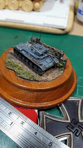 Panzer 2 Ausf B 1/144th scale