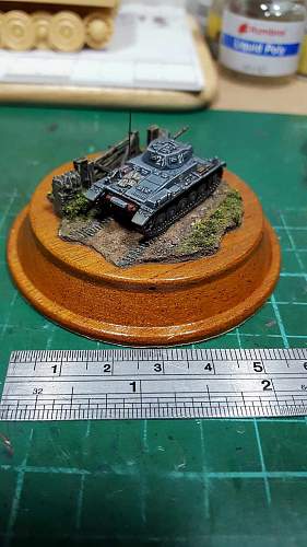 Panzer 2 Ausf B 1/144th scale