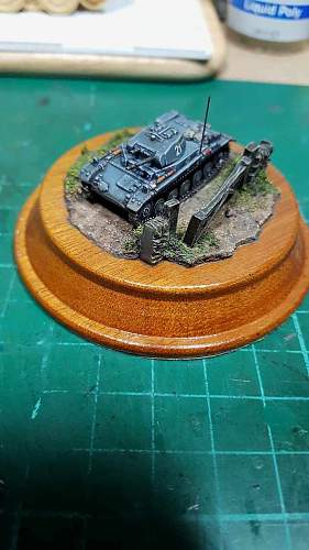 Panzer 2 Ausf B 1/144th scale